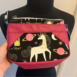 New, never used, handmade unicorn crossbody bag